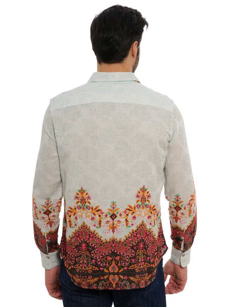 Robert Graham Limited Edition The Crown Jewel Long Sleeve Button Down Shirt Fehér | 608ZSIOCT