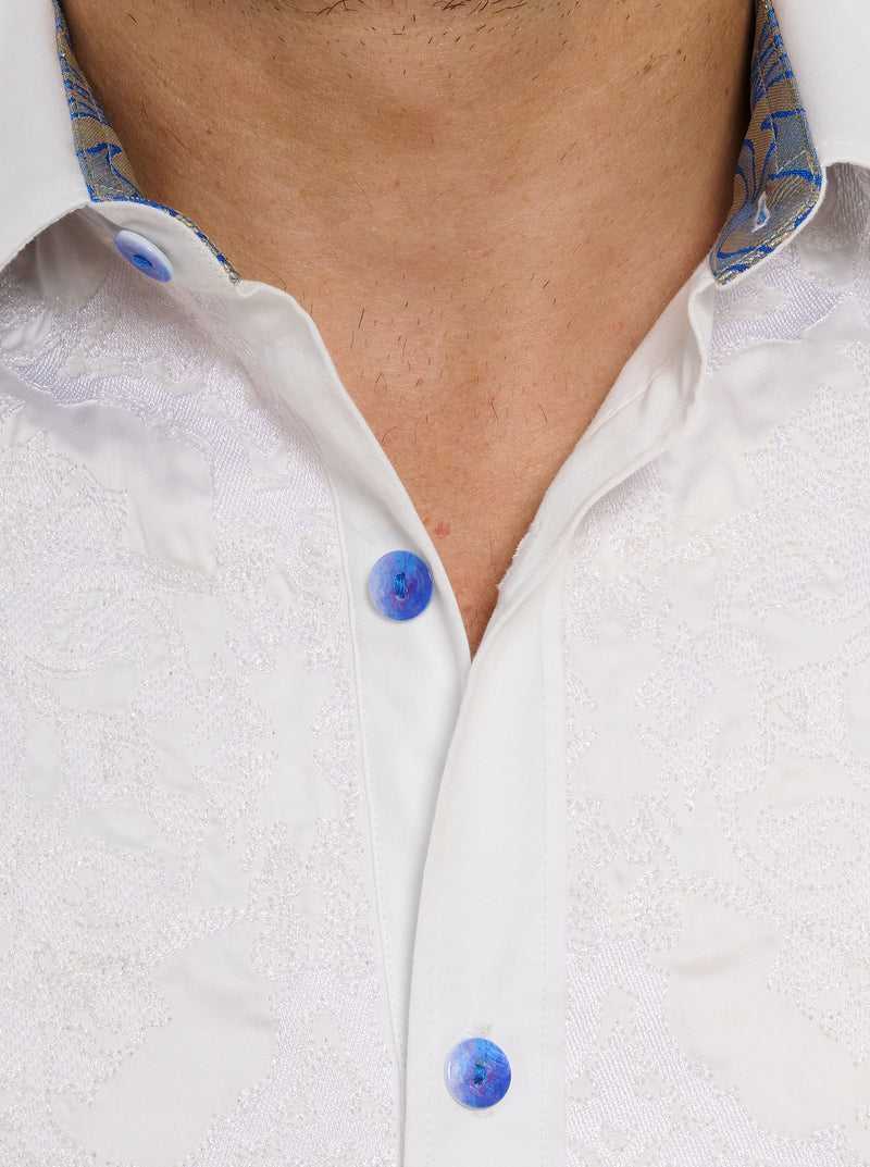 Robert Graham Limited Edition The Dorce Long Sleeve Button Down Shirt Big Kék | 137JOPXBC