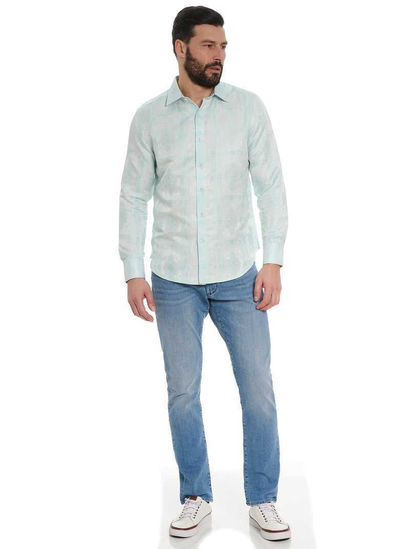 Robert Graham Limited Edition The Timeless Long Sleeve Button Down Shirt Tall Fehér | 193OTEAIF