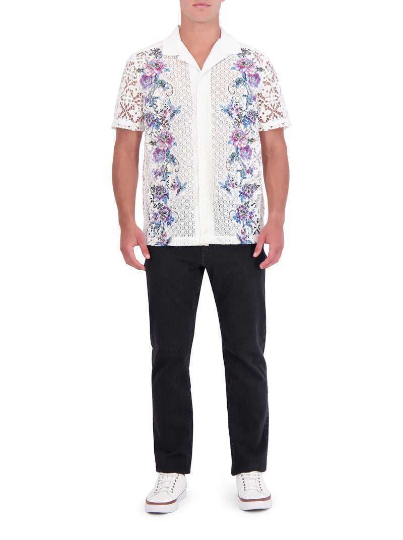 Robert Graham Limited Edition Vine Vista Short Sleeve Button Down Shirt Multi | 468VFNKWD