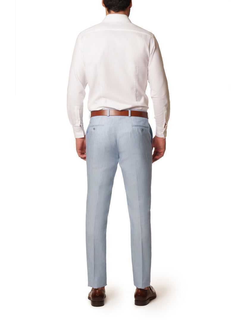 Robert Graham Linen Dress Pant Világos Kék | 165AZMSVC