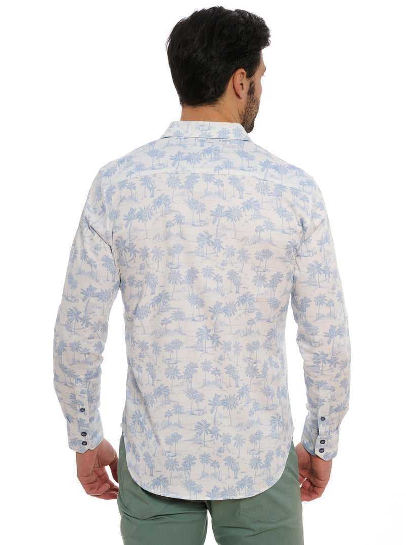 Robert Graham Maris Long Sleeve Button Down Shirt Fehér | 597TUALXF