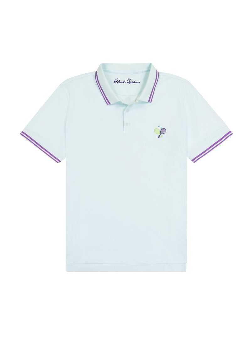 Robert Graham Match Point Polo Menta | 295UHLNPY