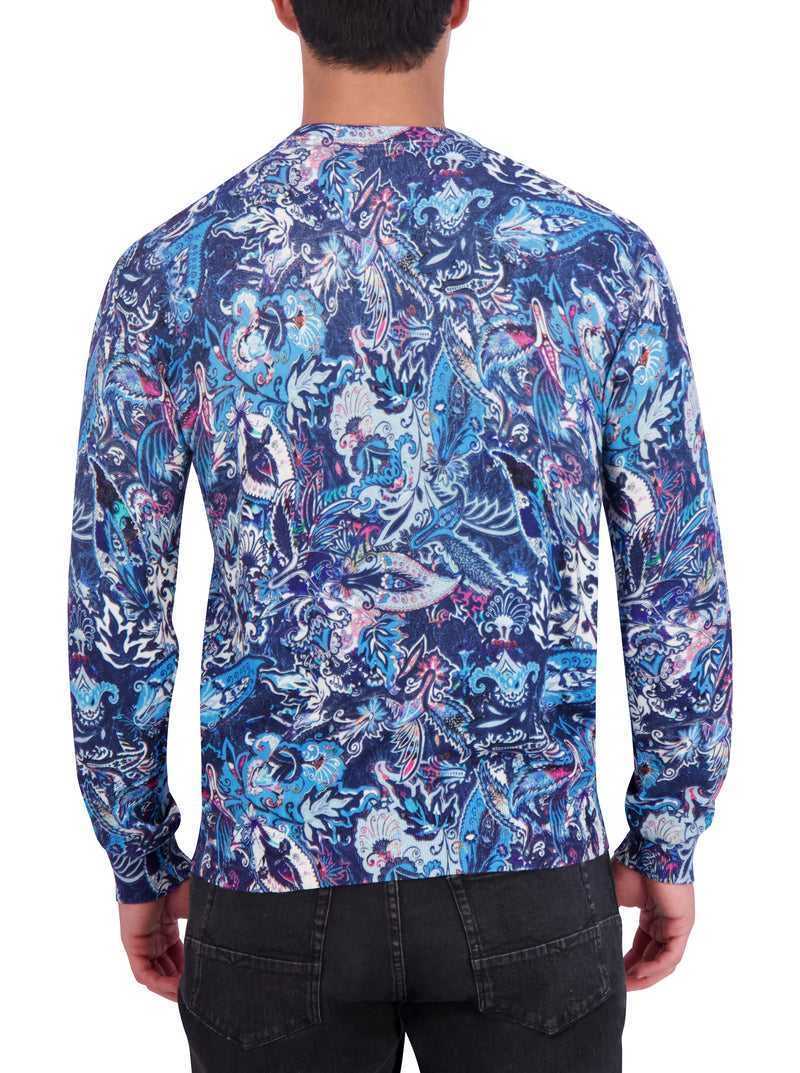 Robert Graham Meier Sweater Kék | 837RKMWBH