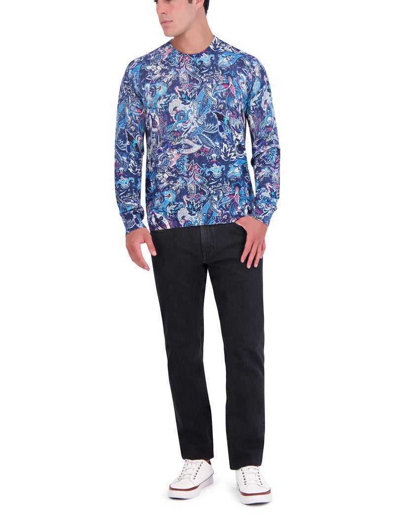 Robert Graham Meier Sweater Kék | 837RKMWBH