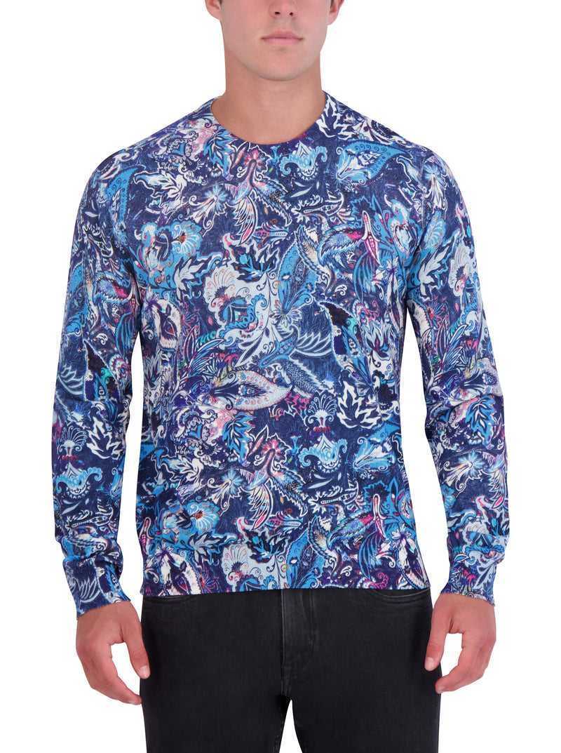 Robert Graham Meier Sweater Kék | 837RKMWBH