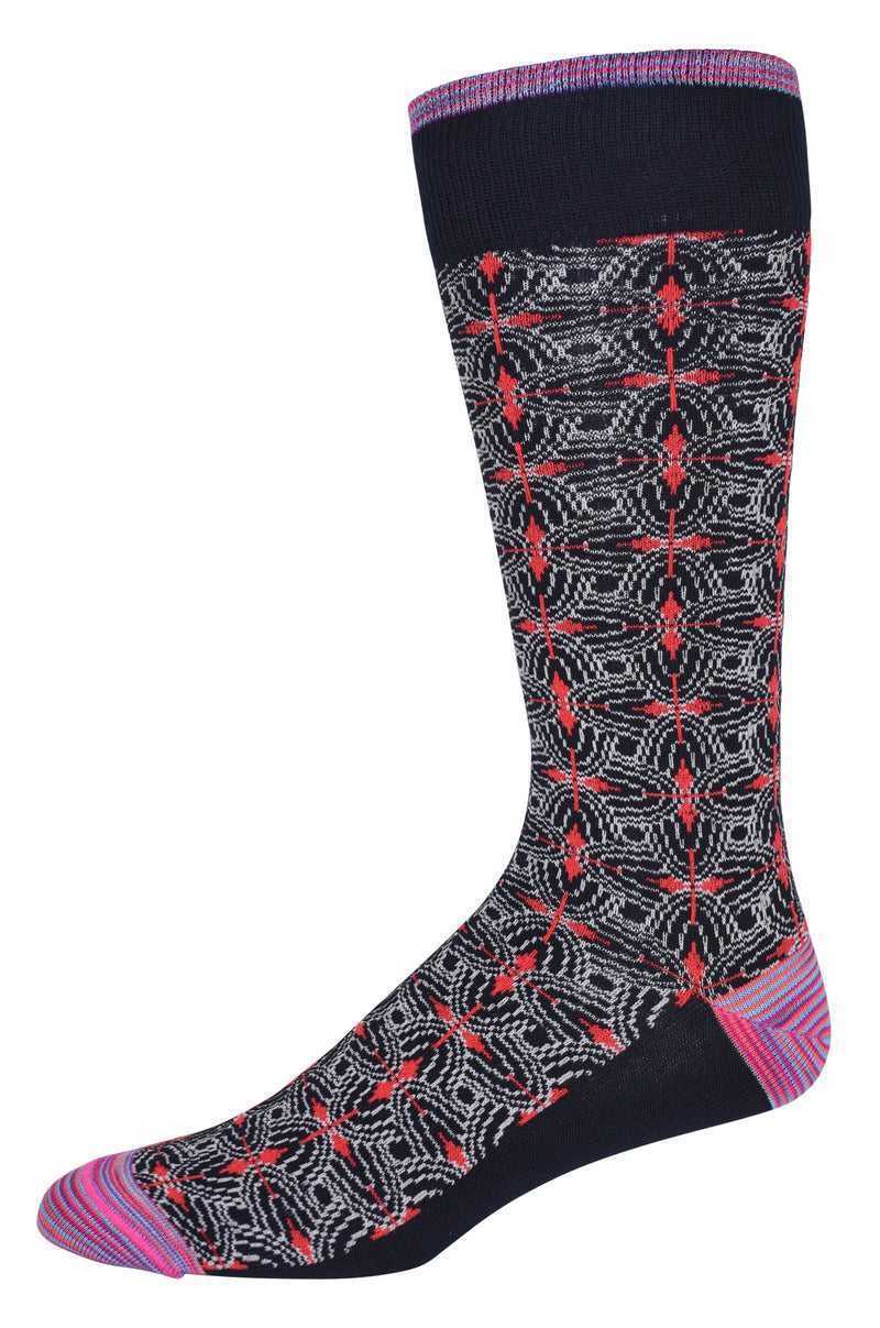 Robert Graham Midland Sock Sötétkék | 302TIGHLQ