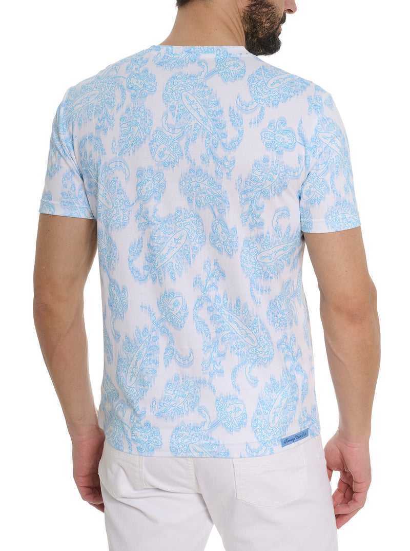 Robert Graham Naxos T-shirt Fehér | 926NIVBDL