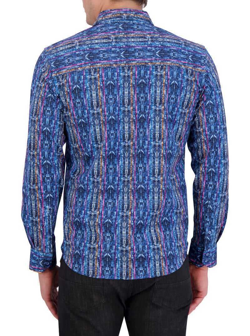 Robert Graham Oasis Motion Long Sleeve Knit Shirt Multi | 830SQAUIV