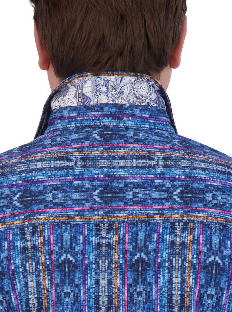 Robert Graham Oasis Motion Long Sleeve Knit Shirt Multi | 830SQAUIV