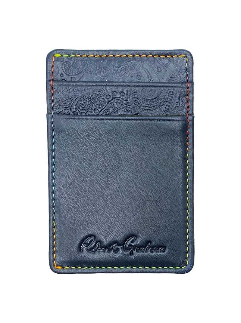 Robert Graham Pacey Card Case Fekete | 268WJKDAX