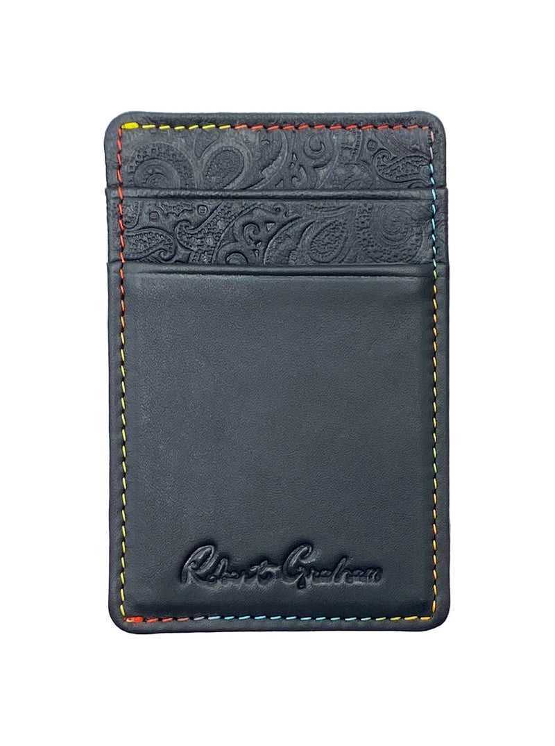 Robert Graham Pacey Card Case Fekete | 268WJKDAX