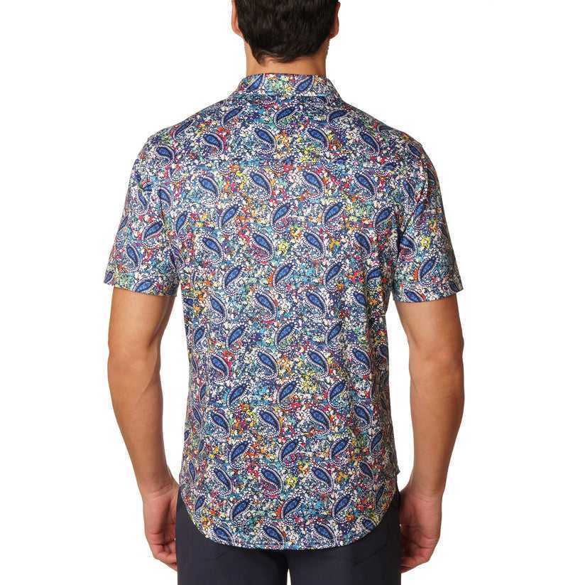 Robert Graham Padova Short Sleeve Knit Shirt Multi | 650KXILGR