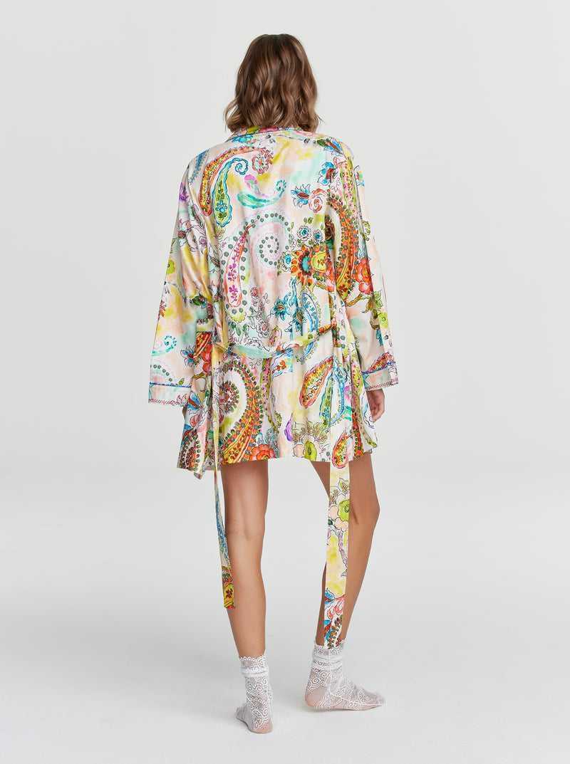 Robert Graham Paisley Robe Multi | 908VTBZHW