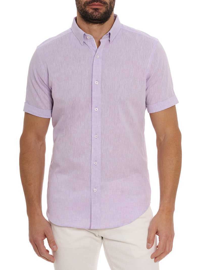 Robert Graham Palmer Short Sleeve Button Down Shirt Kék | 273HCVGNA