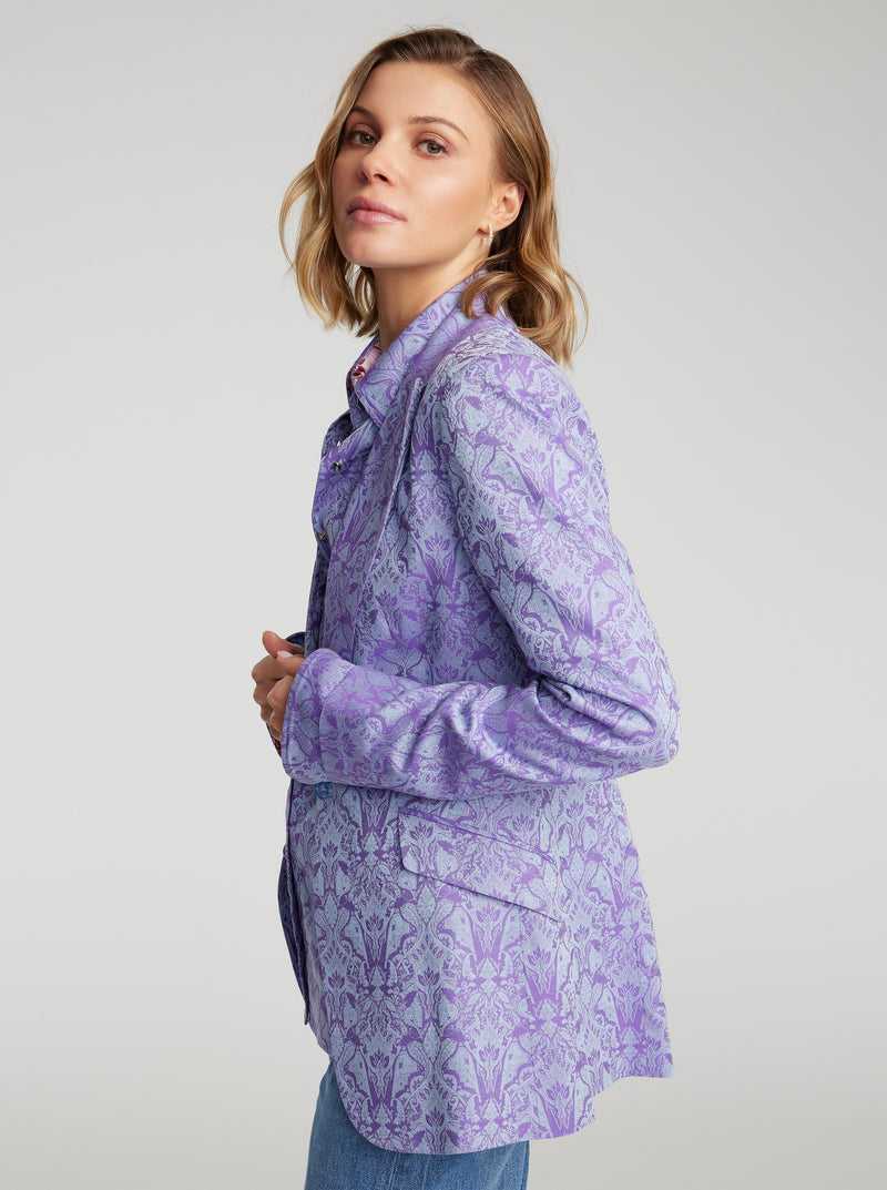 Robert Graham Penelope Jacket Lilac | 678WCLEGI