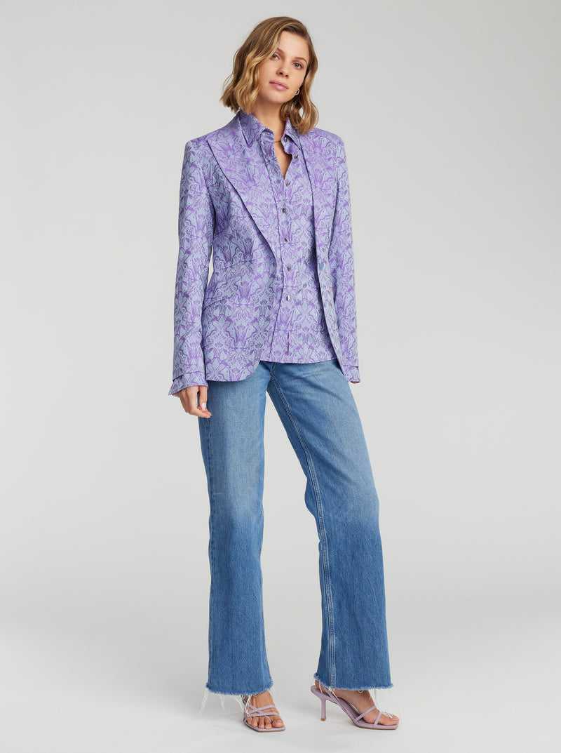 Robert Graham Penelope Jacket Lilac | 678WCLEGI