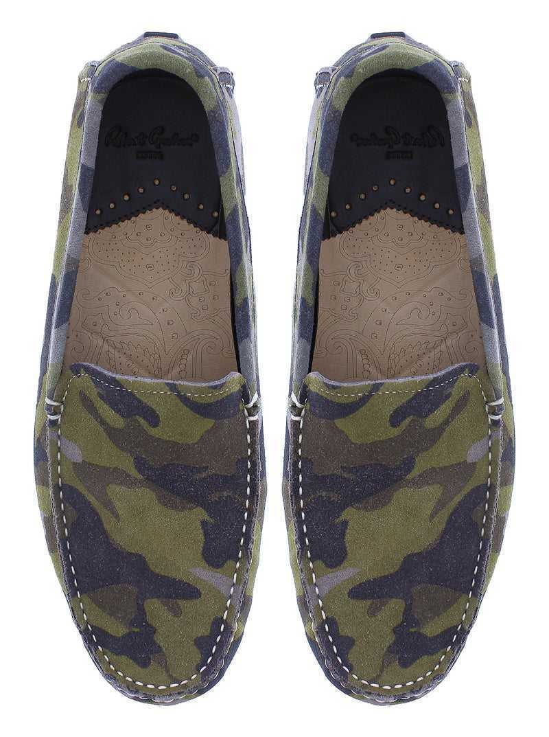 Robert Graham Phase Printed Loafer Army | 853FVXKBA