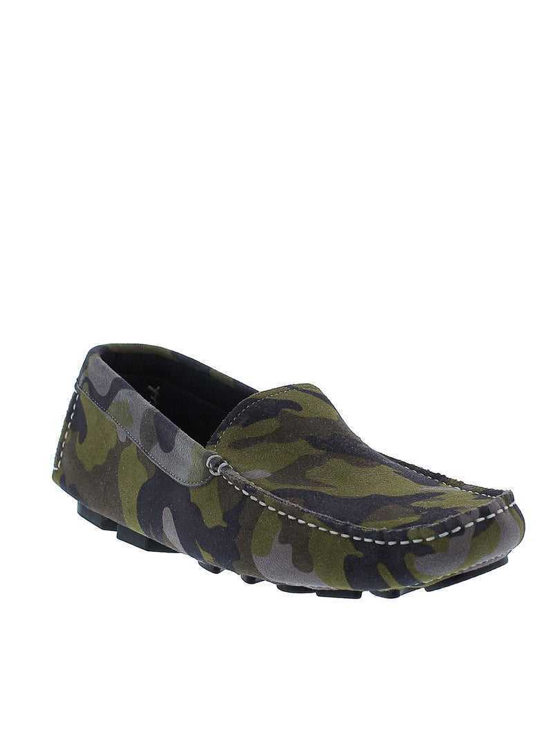 Robert Graham Phase Printed Loafer Army | 853FVXKBA