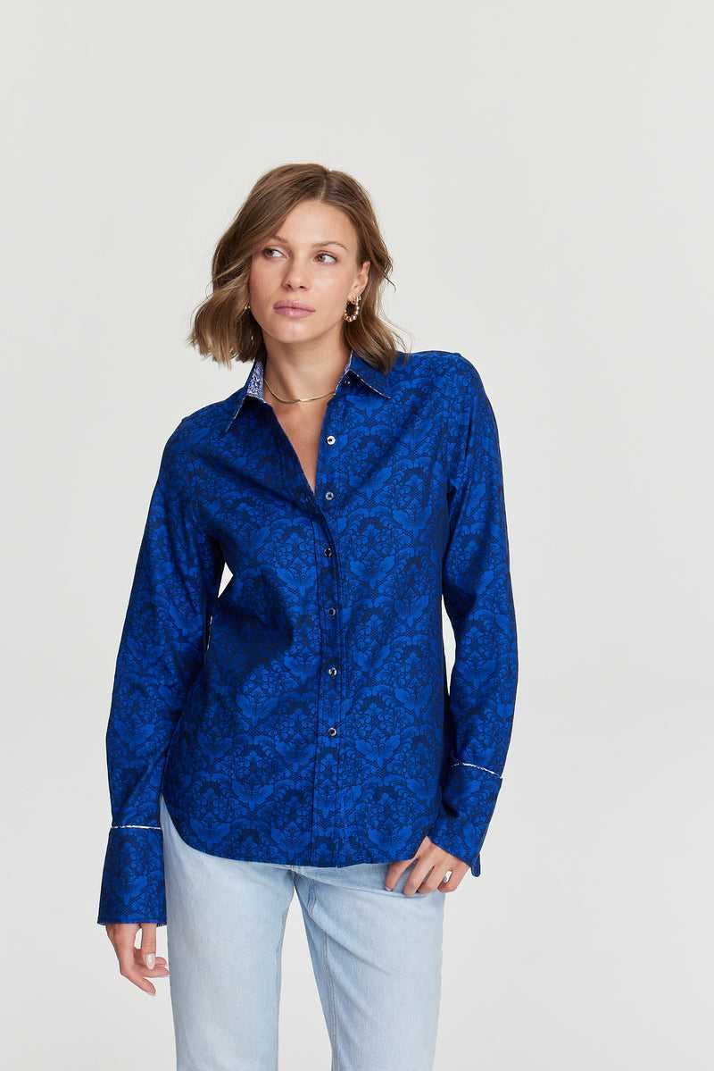 Robert Graham Priscilla Shirt Fekete | 237TLABME