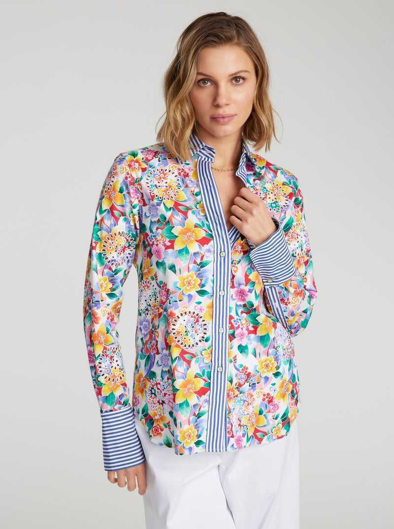 Robert Graham Priscilla Shirt Multi | 654DQBGPC