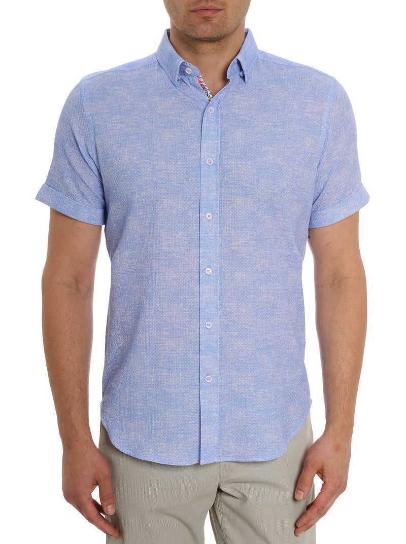 Robert Graham Reid Short Sleeve Button Down Shirt Fehér | 176WXKBUJ