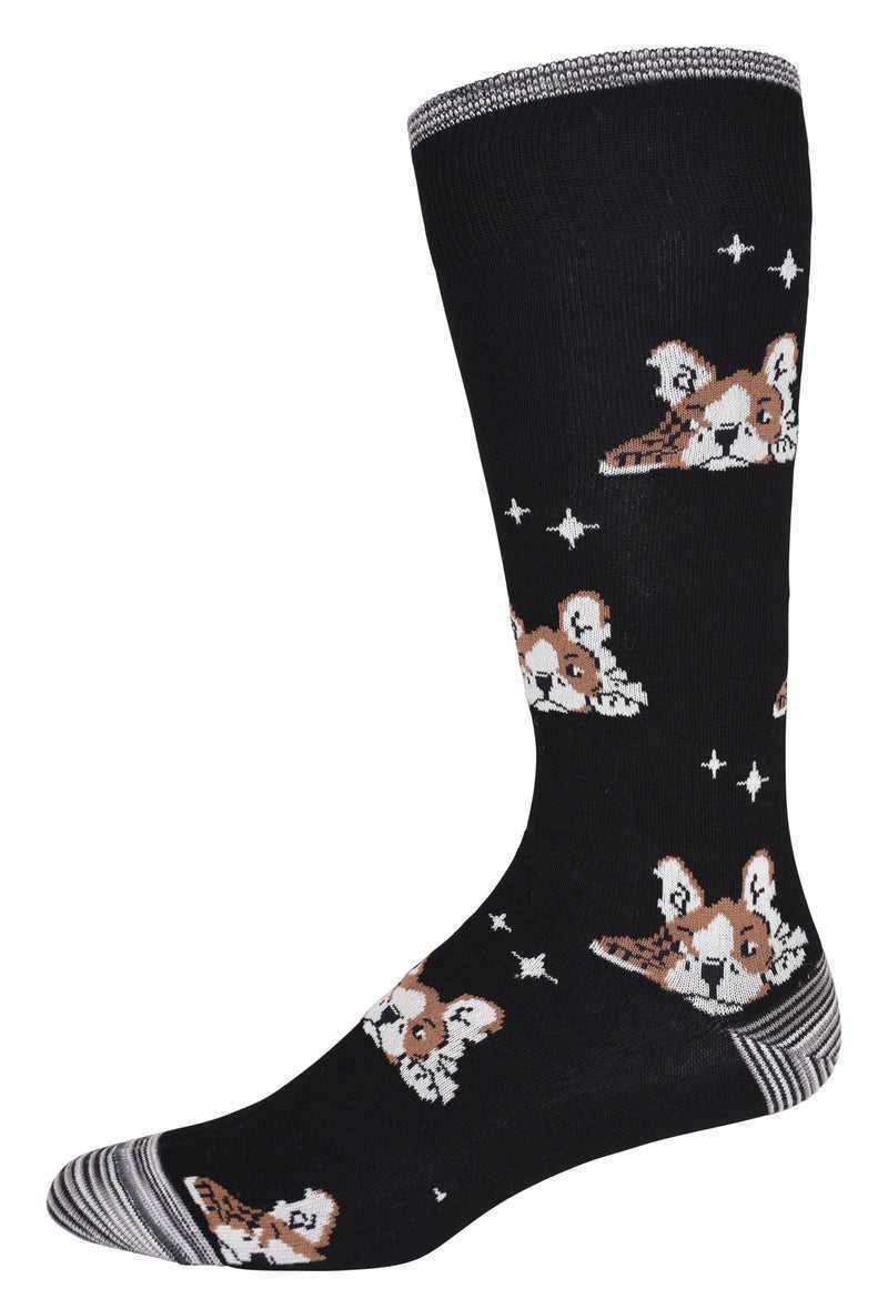 Robert Graham Rg Frenchie Sock Fekete | 015SYPHLK