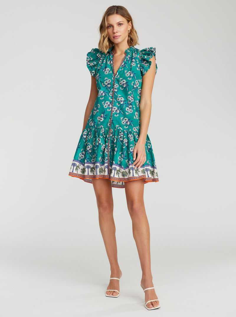 Robert Graham Savannah Dress Teal | 083IHWFMT