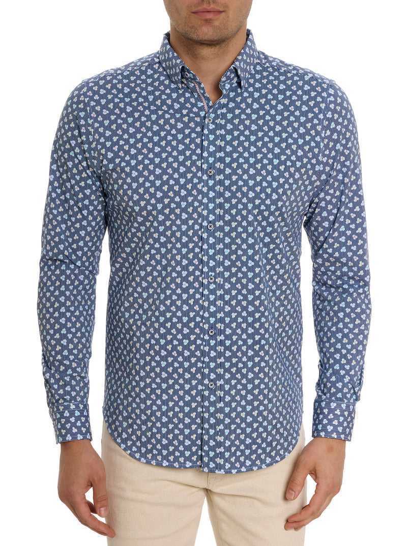 Robert Graham Senan Long Sleeve Knit Shirt Multi | 605IFXPCO