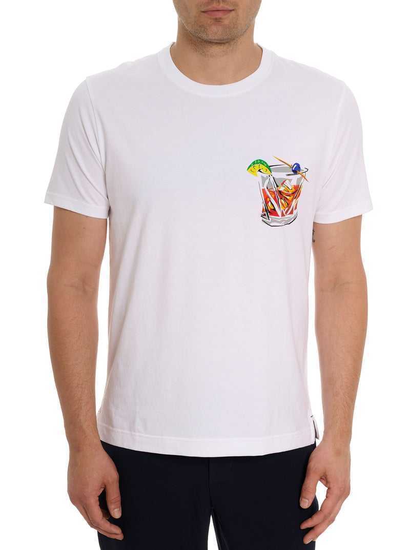 Robert Graham Serendipity T-shirt Fehér | 385IQELOD