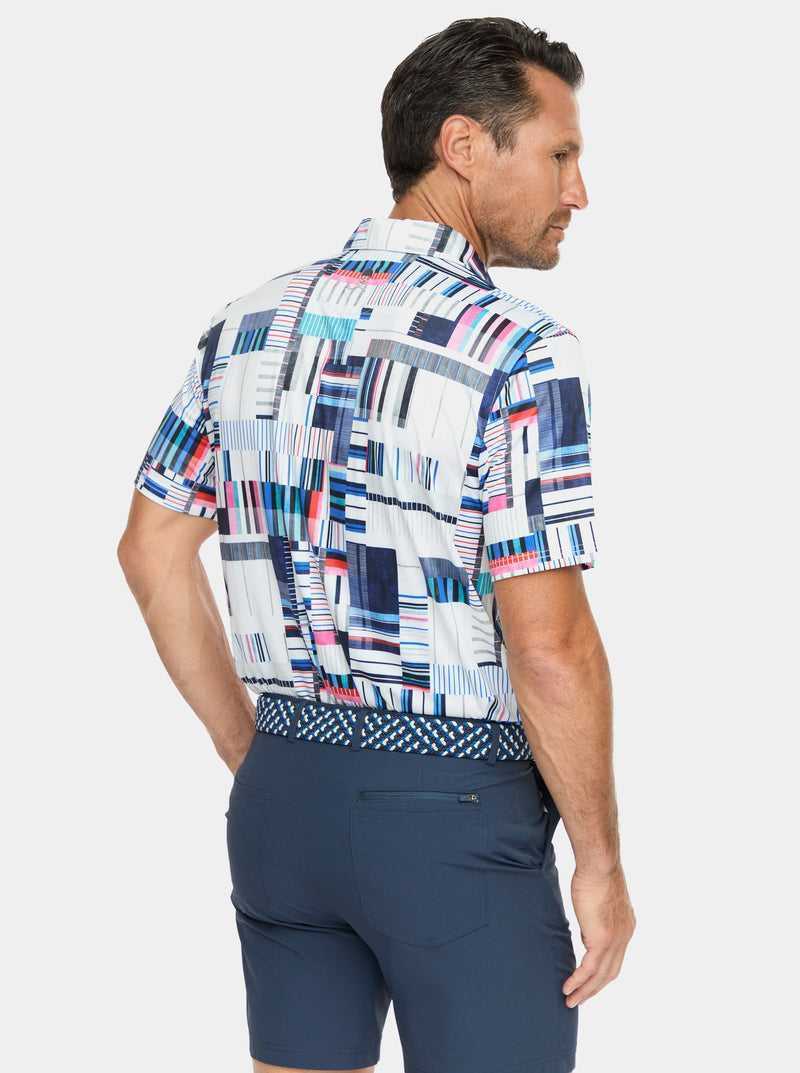 Robert Graham Siro Short Sleeve Knit Polo Multi | 105YSEQNI