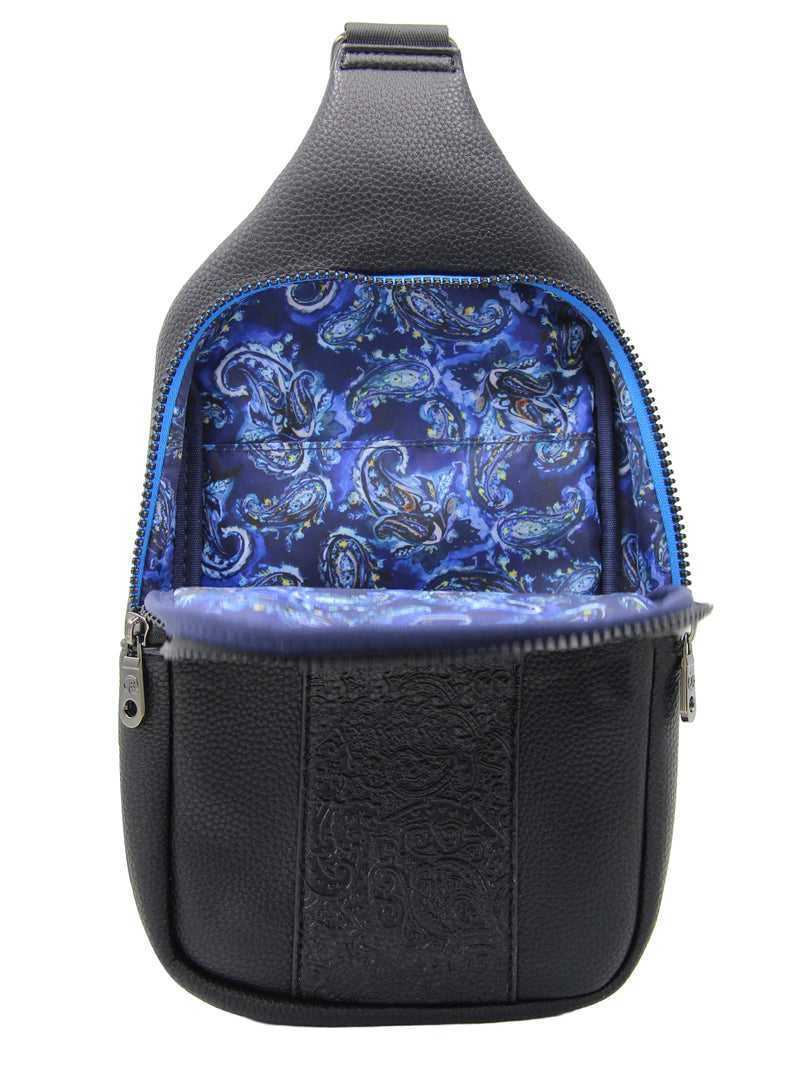 Robert Graham Take Off Sling Bag Fekete | 670MQVCSR