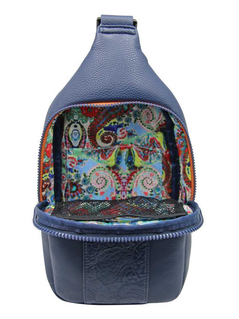 Robert Graham Take Off Sling Bag Fekete | 670MQVCSR