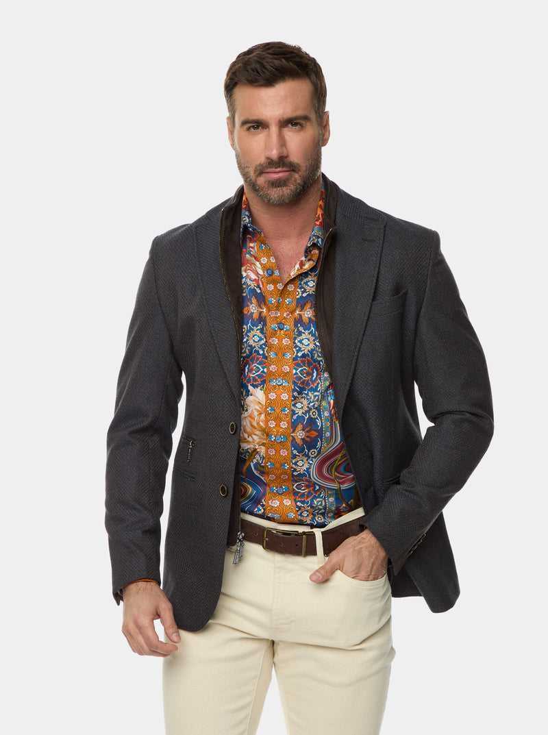 Robert Graham The Jetset Ii Woven Sport Coat Barna | 874HAUJSI