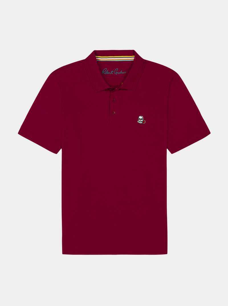 Robert Graham The Player Polo Bordó | 810FYHIQG