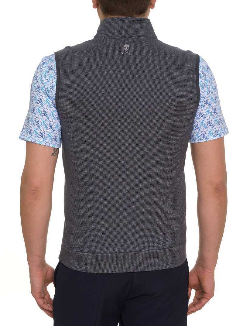 Robert Graham Treviso Performance Vest Charcoal | 029ERYFJO