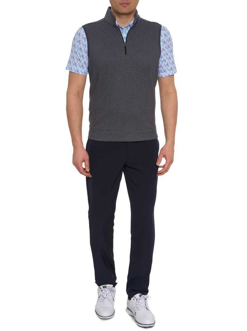 Robert Graham Treviso Performance Vest Charcoal | 029ERYFJO