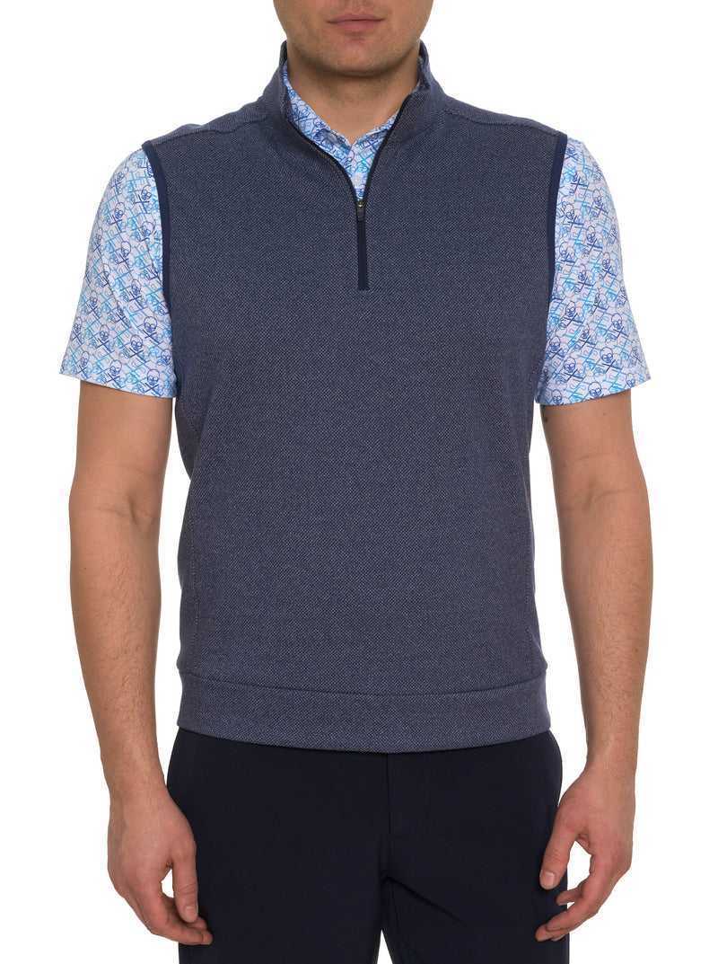 Robert Graham Treviso Performance Vest Charcoal | 029ERYFJO