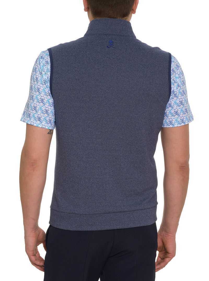 Robert Graham Treviso Performance Vest Charcoal | 029ERYFJO