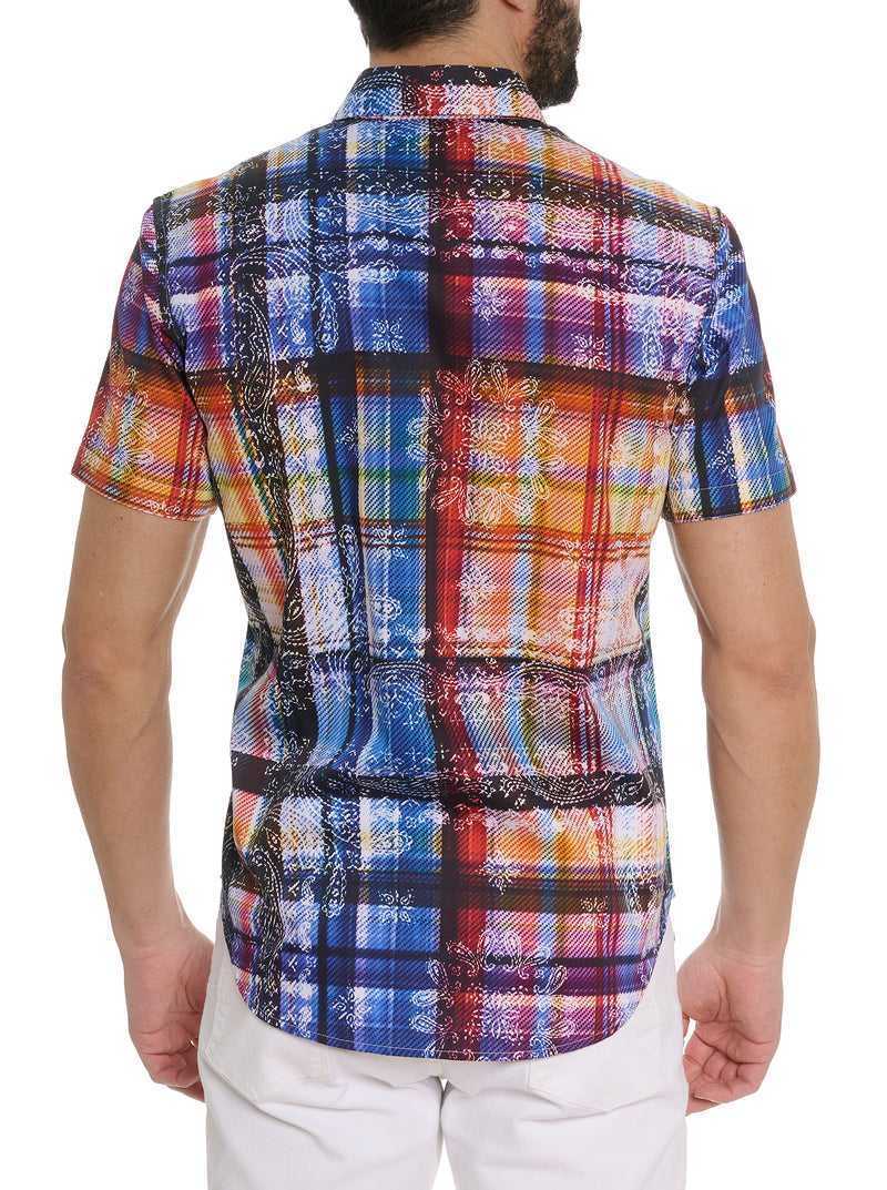 Robert Graham Troyes Short Sleeve Button Down Shirt Multi | 482IHZQUL