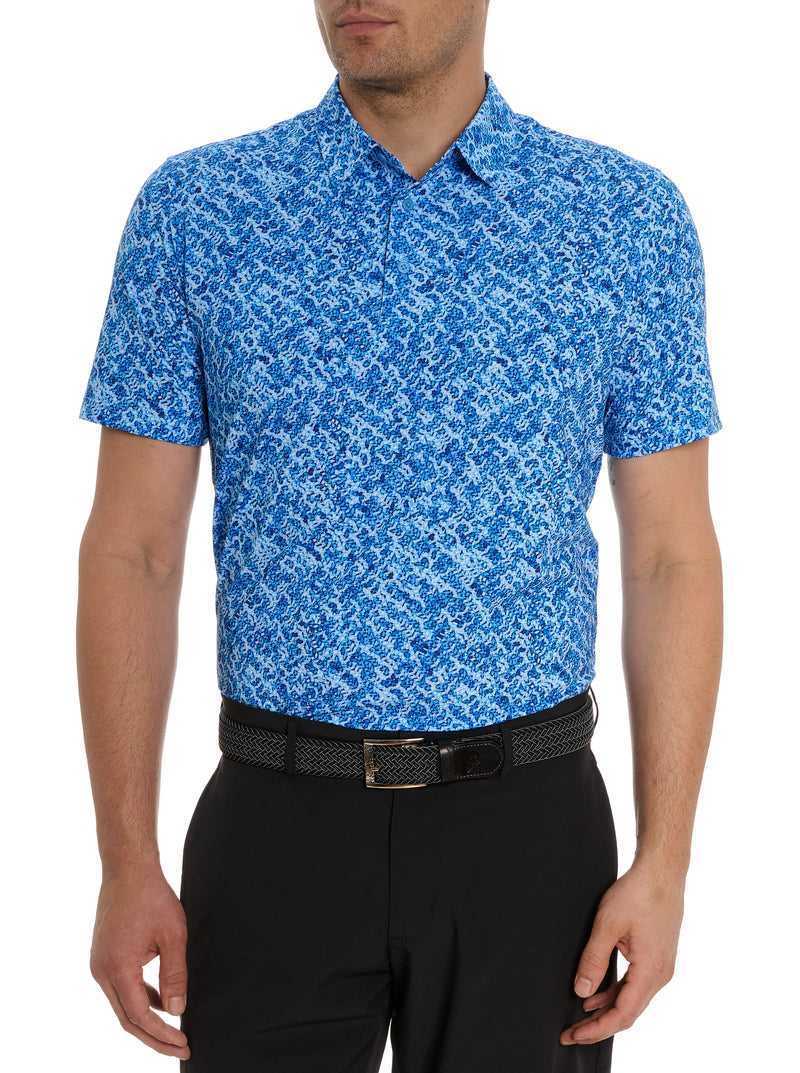 Robert Graham Tyne Polo Kék | 053LOBWYZ