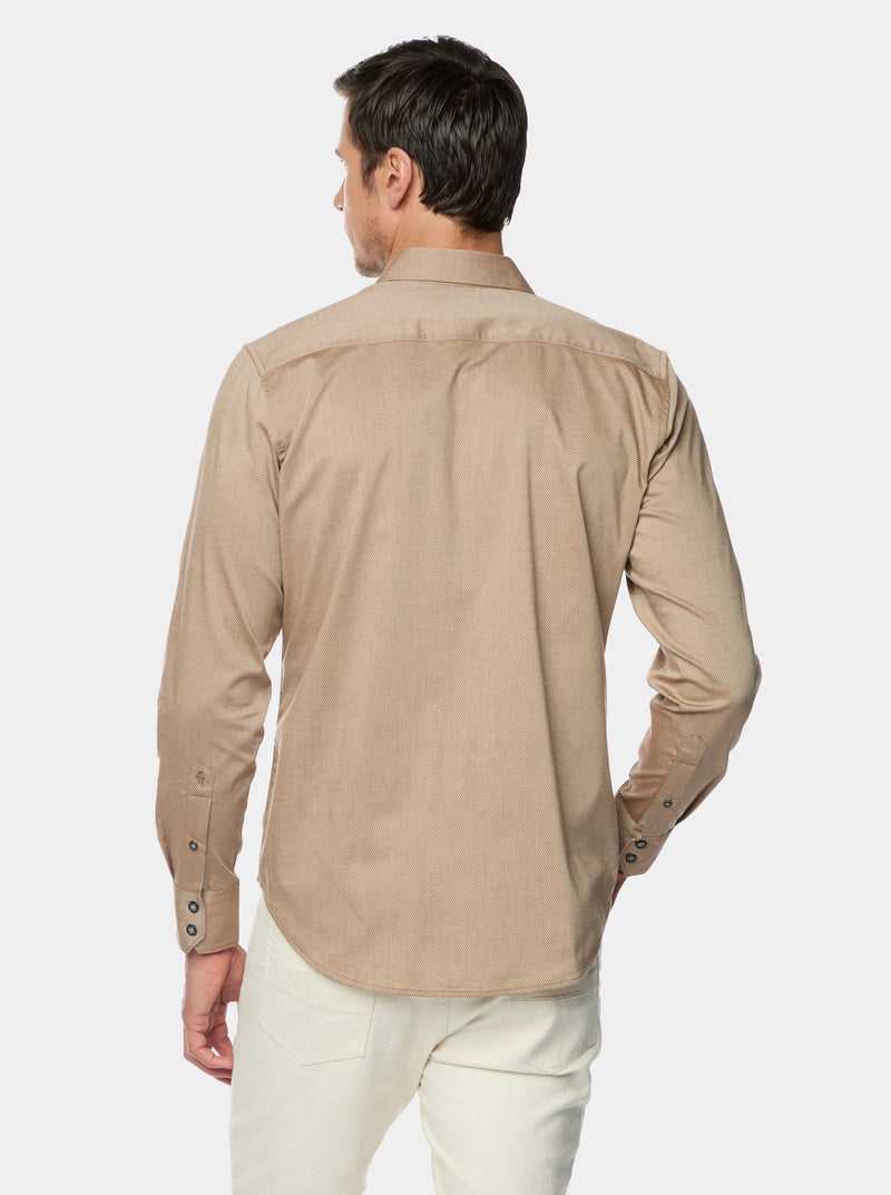 Robert Graham Wayfarer Long Sleeve Button Down Shirt Khaki | 026IWMZSV