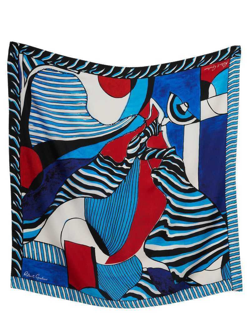 Robert Graham Yacht Lady Square Scarf Multi | 645UNCASI