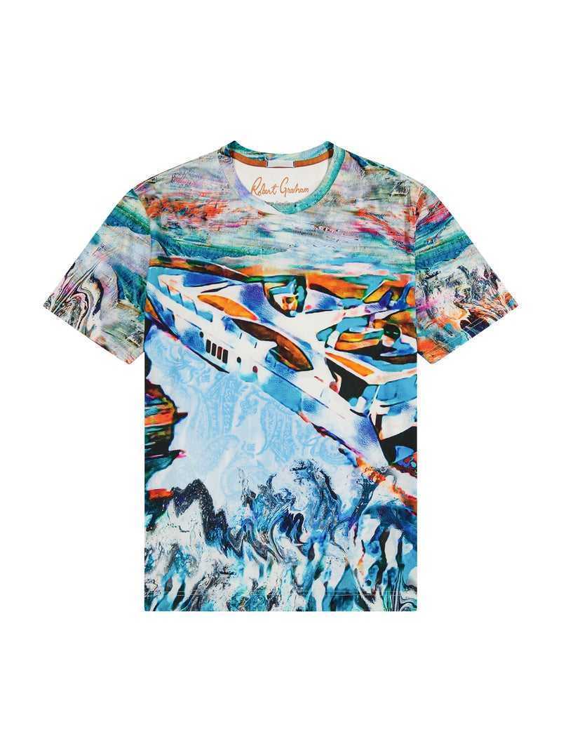 Robert Graham Yacht Trip T-shirt Multi | 031WKQHRU